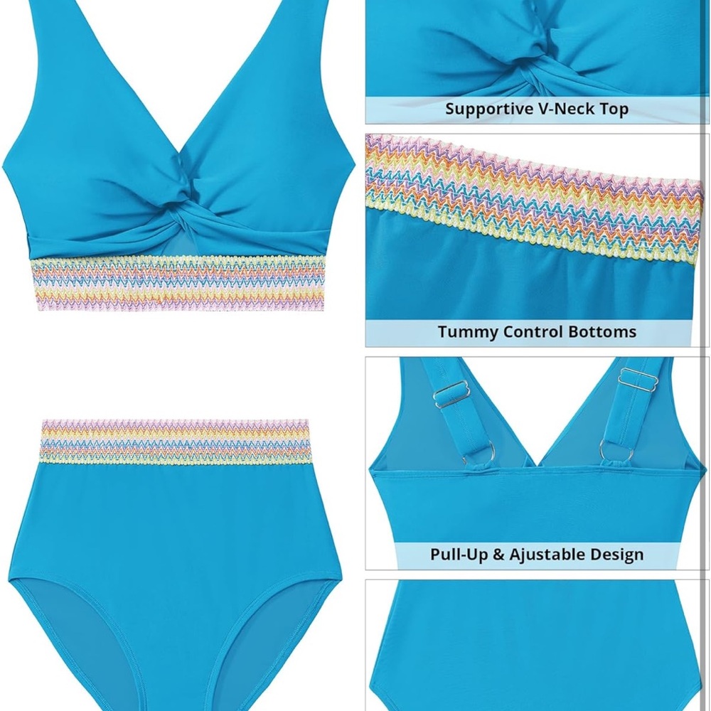Bikini Sets for Women High Waisted NWOT - Picture 2 of 11